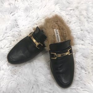 khloe black leather steve madden